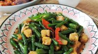 Resep Oseng Kacang Panjang Tempe Pedas