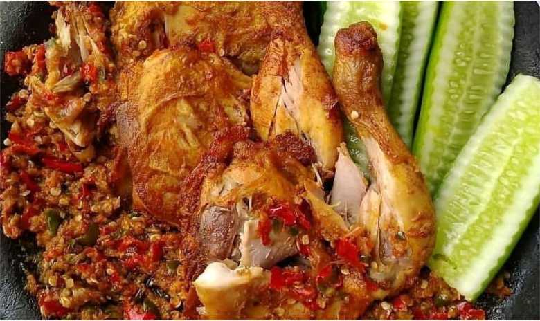 Resep Ayam Gepuk Sambal Bawang Khas Jogja