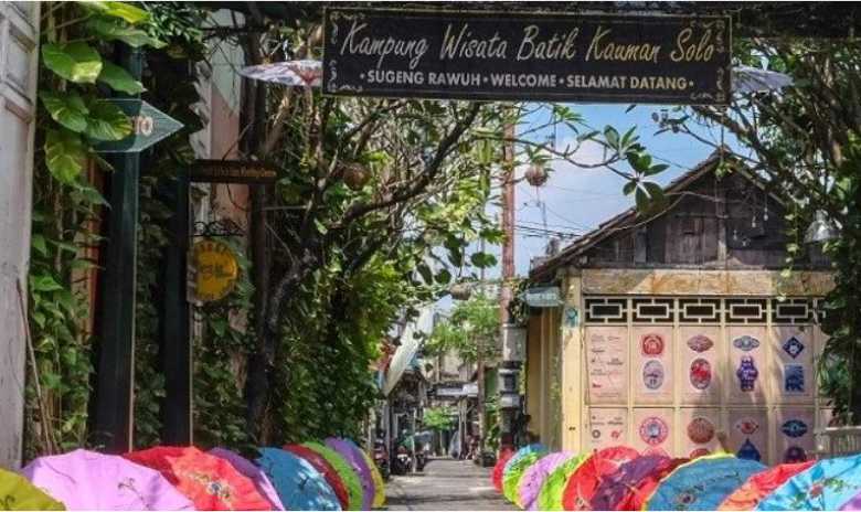 Kampung Batik Kauman Surakarta